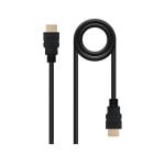 HDMI-Kabel Nanocable HDMI-Stecker-HDMI-Stecker 10 m Schwarz
