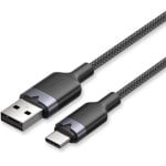 Cavo USB Vention CTNBH USB 2.0 Tipo-C a USB-A 60W 2m 480Mbps Nero Cavo USB Vention CTNBH USB 2.0 Tipo-C a USB-A 60W 2m 480Mbps Nero