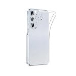 Ksix Flexible Hülle für Samsung Galaxy A16, Anti-Fingerabdruck, Kompatibel mit kabellosem Laden, Transparent Ksix Flexible Hülle für Samsung Galaxy A16, Anti-Fingerabdruck, Kompatibel mit kabellosem Laden, Transparent