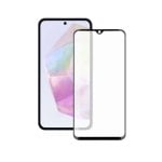 Ksix Displayschutz für Galaxy A36/A56, gehärtetes Glas, 9H Widerstand, 0,3 mm Dicke, schwarzer Rand Ksix Displayschutz für Galaxy A36/A56, gehärtetes Glas, 9H Widerstand, 0,3 mm Dicke, schwarzer Rand