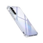 Ksix Flexible Hülle für Samsung Galaxy A36, Anti-Fingerabdruck, langlebig, kompatibel mit kabellosem Laden, transparent Ksix Flexible Hülle für Samsung Galaxy A36, Anti-Fingerabdruck, langlebig, kompatibel mit kabellosem Laden, transparent