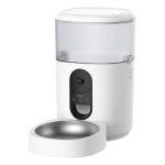 Comedero inteligente Imou PF1 4L WiFi Cámara 2K+ Visión 360° Acero Blanco Gato