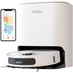 Aspirador robot Imou com navegação LiDAR, bateria de 6400 mAh e estação de carregamento inteligente Aspirador robot Imou com navegação LiDAR, bateria de 6400 mAh e estação de carregamento inteligente