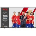 TCL QLED 98" 98P8K UltraHD 4K Som Onkyo Google TV