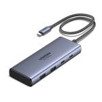 Hub UGREEN 7-en-1 USB-C vers 2*HDMI (4K à 60 Hz) + 2*USB-A3.2 + 2*USB-C3.2 + PD (100 W) Hub UGREEN 7-en-1 USB-C vers 2*HDMI (4K à 60 Hz) + 2*USB-A3.2 + 2*USB-C3.2 + PD (100 W)