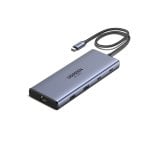 Hub Ugreen 10 in 1 USB-C 2 HDMI 4K60Hz 2 USB-C3.2 USB-A3.2 USB-A3.0 RJ45 SD TF PD100W Hub Ugreen 10 in 1 USB-C 2 HDMI 4K60Hz 2 USB-C3.2 USB-A3.2 USB-A3.0 RJ45 SD TF PD100W