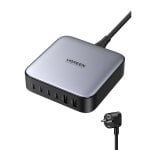 Chargeur de bureau compact haute puissance Ugreen Nexode 200 W 2 x USB-A 4 x USB-C Chargeur de bureau compact haute puissance Ugreen Nexode 200 W 2 x USB-A 4 x USB-C