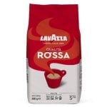 Café em grão LAVAZZA Qualità Rossa 500g mistura Arábica e Robusta Torrefação Média