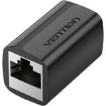 Vention IPWB0 RJ45 Cat7 FTP 10 Gbit/s PVC-geschirmter Adapter, Schwarz