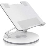 AISENS LPS4SL-341 Supporto per laptop/tablet da 7 a 13 pollici in alluminio, rotazione a 360°, pieghevole, argento AISENS LPS4SL-341 Supporto per laptop/tablet da 7 a 13 pollici in alluminio, rotazione a 360°, pieghevole, argento