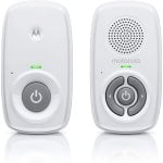Monitor de audio Motorola Nursery AM21/MBP21 DECT, 300m alcance, micrófono alta sensibilidad