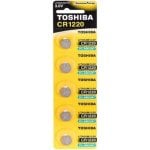 Pila de Botón TOSHIBA CR1220 3V Pack 5 Litio Dispositivos Electrónicos Compactos Pila de Botón TOSHIBA CR1220 3V Pack 5 Litio Dispositivos Electrónicos Compactos