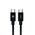 Cable USB-C WOXTER PE26-191 100W 480Mbps 3m Negro