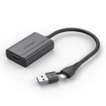 Adaptador Vention ACYHB USB-C Macho + USB-A Macho a HDMI Hembra 1080P Gris 0.15m Adaptador Vention ACYHB USB-C Macho + USB-A Macho a HDMI Hembra 1080P Gris 0.15m
