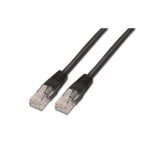 Cable de red AISENS A135-0257 Cat.6 UTP 0.5m AWG24 Negro 100% cobre Cable de red AISENS A135-0257 Cat.6 UTP 0.5m AWG24 Negro 100% cobre