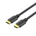 Cable HDMI Vention ALLBF 2.0 4K 1m negro trenzado, HDMI macho-macho, soporte 3D, alta durabilidad Cable HDMI Vention ALLBF 2.0 4K 1m negro trenzado, HDMI macho-macho, soporte 3D, alta durabilidad