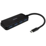 Hub AISENS 4 puertos 5Gbps modelo A109-0715 ultradelgado protección sobrecorriente
