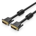 Cable DVI Vention EAABG 1,5 m DVI-D macho chapado en oro negro