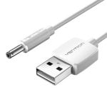 Cable alimentación Vention CEXWG USB A 2.0 macho a DC 3.5mm macho 1.5m blanco