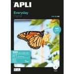 Apli 11475 Fotopapier, glänzend, A4, 180 g, 100 Blatt, FSC Inkjet Apli 11475 Fotopapier, glänzend, A4, 180 g, 100 Blatt, FSC Inkjet