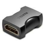 Adaptador HDMI Vention AIRB0-2 Hembra a Hembra 4K 60Hz Chapado Oro Pack 2 Uds