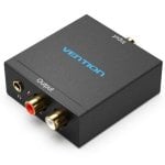 Convertidor de Audio Vention BDFB0-EU Toslink/RCA Entrada y 2x RCA Salida 192kHz DAC Convertidor de Audio Vention BDFB0-EU Toslink/RCA Entrada y 2x RCA Salida 192kHz DAC