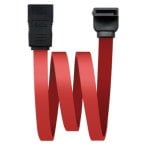 Nanocable SATA-Kabel 10.18.0202-OEM 0,5 m, rot, Stecker/Stecker, abgewinkelter Stecker, SATA II, 3 Gbit/s Nanocable SATA-Kabel 10.18.0202-OEM 0,5 m, rot, Stecker/Stecker, abgewinkelter Stecker, SATA II, 3 Gbit/s