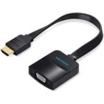 Conversor Vention 74346 HDMI a VGA/Micro USB/Jack 3.5mm 0.2m Negro