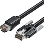 Cable de Red Vention IBUBG Cat.6A SFTP 1.5m Negro 10Gbps Blindado Alta Resistencia Cable de Red Vention IBUBG Cat.6A SFTP 1.5m Negro 10Gbps Blindado Alta Resistencia