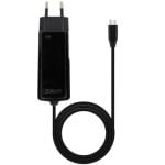 Cargador Portátil TooQ TQLC-USBCGAN65PD-C GaN 65W USB-C 1.8m Negro Cargador Portátil TooQ TQLC-USBCGAN65PD-C GaN 65W USB-C 1.8m Negro