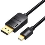 Cabo conversor Vention HAABH Mini DisplayPort macho para DisplayPort macho 4K60Hz 2m preto Cabo conversor Vention HAABH Mini DisplayPort macho para DisplayPort macho 4K60Hz 2m preto