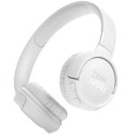 Auriculares JBL inalámbricos Bluetooth 5.3 con micrófono y Pure Bass blancos Auriculares JBL inalámbricos Bluetooth 5.3 con micrófono y Pure Bass blancos