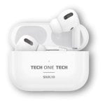 TECH ONE TECH Kabellose Bluetooth 5.3-Ohrhörer mit Qi-Hülle und Bewegungssensoren
