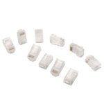 Conector AISENS A138-0290 Cat5e UTP RJ45 Transparente 8 Contactos (10 Unidades) Conector AISENS A138-0290 Cat5e UTP RJ45 Transparente 8 Contactos (10 Unidades)
