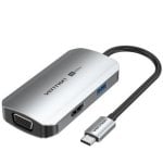 Docking Vention TQAHB 1xHDMI 1xUSB 1xVGA 1xUSB-C PD Gris Docking Vention TQAHB 1xHDMI 1xUSB 1xVGA 1xUSB-C PD Gris