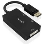 DisplayPort Konverter AISENS A125-0861 DP 1.2 auf VGA/DVI/HDMI 4K 15cm Schwarz DisplayPort Konverter AISENS A125-0861 DP 1.2 auf VGA/DVI/HDMI 4K 15cm Schwarz