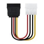 Cable SATA alimentación Nanocable 10.19.0205-OEM Molex 4 pines a SATA 16 cm RoHS