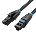 Cabo de rede Vention IBKBK Cat.6A 8m 26AWG UTP PVC preto