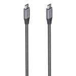 Câble USB-C AISENS A107-0875 3 m 20 Gbit/s 100 W Gris aluminium Câble USB-C AISENS A107-0875 3 m 20 Gbit/s 100 W Gris aluminium