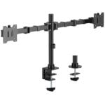Soporte de Mesa AISENS DT35TSR-359 Negro Giratorio para 2 Monitores 17-35”/20kg por Brazo Soporte de Mesa AISENS DT35TSR-359 Negro Giratorio para 2 Monitores 17-35”/20kg por Brazo