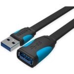 Vention VAS-A13-B200 USB 3.0-Verlängerungskabel, 2 m, 5 Gbit/s, Schwarz und Blau Vention VAS-A13-B200 USB 3.0-Verlängerungskabel, 2 m, 5 Gbit/s, Schwarz und Blau