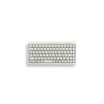 Teclado Cherry G84-4100 mecánico compacto USB layout US/EU gris alta durabilidad