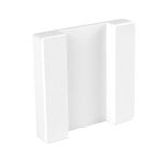 Soporte de Pared Sonoff RM433 Blanco plástico resistente fijación tornillos o adhesiva Soporte de Pared Sonoff RM433 Blanco plástico resistente fijación tornillos o adhesiva
