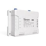 Interruptor inteligente WiFi Sonoff 4CH R3 4 canales DIN control remoto eWeLink