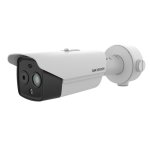 Câmara IP térmica e ótica Hikvision DS-2TD2628-7/QA 256x192 com análise inteligente