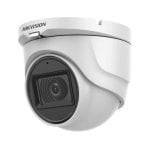 Câmara IP Hikvision DS-2CE76H0T-ITMFS 5MP, lente de 3,6 mm, áudio integrado, visão noturna, IP67