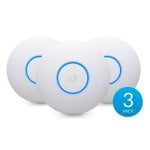 Access Point Ubiquiti UniFi nanoHD Pack 3 Dual Band 1733Mbps PoE MU-MIMO Blanco Access Point Ubiquiti UniFi nanoHD Pack 3 Dual Band 1733Mbps PoE MU-MIMO Blanco