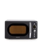 Microondas Create Retro 20L con Grill, 3 Programas, 9 Menús, Pantalla LCD