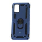 Capa magnética digital Max Power para Oppo A72/A52/A92 com anel giratório azul Capa magnética digital Max Power para Oppo A72/A52/A92 com anel giratório azul