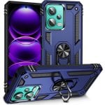 Capa magnética digital Max Power para Xiaomi Redmi Note 12 4g com anel giratório azul Capa magnética digital Max Power para Xiaomi Redmi Note 12 4g com anel giratório azul
